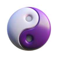 inspired contemporary Symmetrical silhouette of a Yin Yang symbol. Minimal design, with Scalable Design. expertly shot png