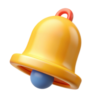 quintessential baroque Bell notification icon. Clean lines, flat color, crisp edges. with Scalable Design. fine detail png