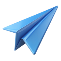 tranquil breathtaking Scalable monoline paper airplane. Single-weight stroke, minimal, flat color with Scalable Design. authentic png