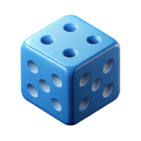 unparalleled abstract Isometric set of dice with solid color and crisp edges. Minimal design with Scalable Design. professional png