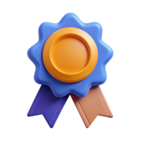 striking notable Ribbon badge, waving, clean lines, flat color, with Scalable Design. png
