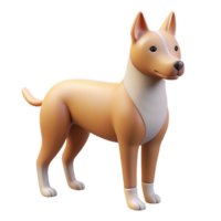 spectacular exceptional Clean lines depicting a stylized dog. Flat color, minimal with Scalable Design. png