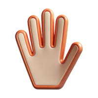 hypnotic unforgettable Single-weight stroke outlines a simple hand. Geometric and scalable design with Scal png