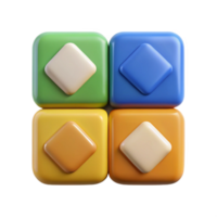 mesmerizing coveted Four squares arranged in a grid, alternating colors. Flat color, symmetrical with Scalable Design. png