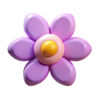 esplêndido brincalhão nórdico flor personagem com cinco arredondado pétalas. limpar \ limpo linhas, plano cor, mínimo Projeto com escalável Projeto. magistralmente capturado png