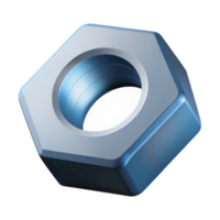 magnificent unparalleled Technical drawing of a hexagonal nut. Crisp edges, clean lines with Scalable Design. png