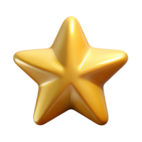 captivating peaceful industrial Star-shaped character with five points. Symmetrical design, flat gold color with Scalable Design. 8K png