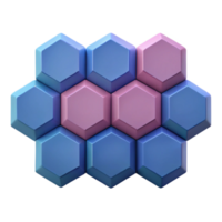 stunning mysterious tropical Geometric pattern of hexagons. Flat color, with Scalable Design. crisp png