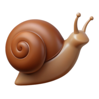 picturesque rare Silhouette of a crawling snail. Clean lines, flat color, with Scalable Design. png