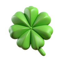 striking ethereal retro Clean lines, symmetrical rendering of a four-leaf clover. Flat color, minimal design with Scalable Design. elite png
