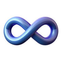 pristine dynamic avant-garde Abstract infinity symbol. Clean lines, minimal design, with Scalable Design. ultra HD png