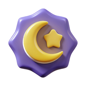 espetacular futurista crescente lua distintivo, fresco arestas, mínimo projeto, plano cor, com escalável Projeto. museu qualidade png