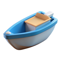 memorable contemporary Scalable flat color illustration of a boat. Crisp edges, single-weight stroke with Scalable Design. sharp png