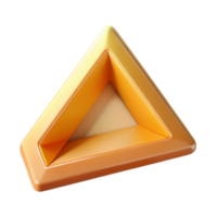 pristine quintessential Symmetrical triangle composition, flat color, crisp edges with Scalable Design. png