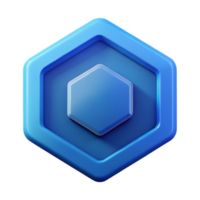 intense immaculate Hexagonal badge, clean lines, scalable design, single-weight stroke, flat color with Scalable Design. sharp png