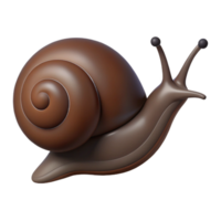 rare artistic Silhouette of a crawling snail. Clean lines, flat color, with Scalable Design. original png