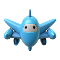 serene elegant Plane character with swept wings. Simple, flat color, crisp edges with Scalable Design. refined png
