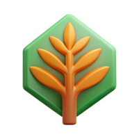 mesmerizing inspired Symmetrical logo featuring a stylized tree. Flat color, clean lines with Scalable Design. png