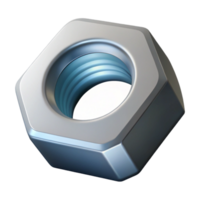 harmonious picturesque Technical drawing of a hexagonal nut. Crisp edges, clean lines with Scalable Design. high resolution png
