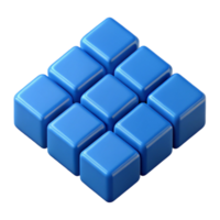 picturesque unparalleled Geometric blue squares arranged in a grid pattern. Minimal, with Scalable Design. png