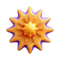 spectacular surreal Burst badge, radiating lines, symmetrical, flat color, with Scalable Design. 8K png