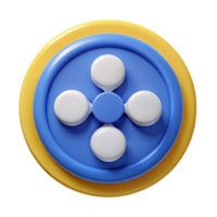 impressive dramatic victorian Gear-shaped badge with cogs. Geometric, clean lines, single-weight stroke with Scalable Design. high resolution png