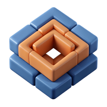 utmärkt nostalgisk bohemisk roterande kvadrater skapande ett optisk illusion, skarp kanter, skalbar, platt Färg med skalbar design. ultra hd png