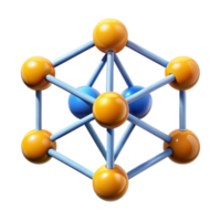 peaceful vibrant Geometric triangle with a circle inside. Symmetrical design, clean lines, flat color with Scalable Design. premium png