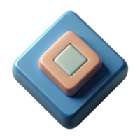 notable classic Geometric square pattern. Clean lines, flat color, minimal design with Scalable Design. professional png