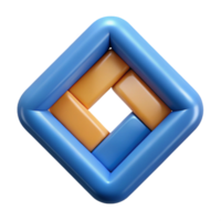 majestic renaissance Interlocking squares, clean lines, flat color, crisp edges with Scalable Design. refined png