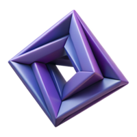 picturesque passionate traditional Rotating triangles forming a D illusion, crisp edges with Scalable Design. premium png