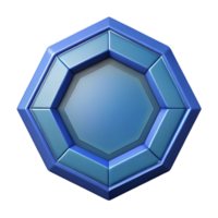 serene avant-garde Geometric outline of an octagon. Sharp edges, symmetrical design, flat color with Scalable Design. original png