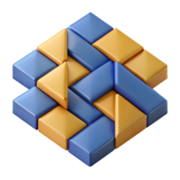 majestic dreamy baroque Geometric pattern of overlapping rectangles. Flat color, scalable 8K png