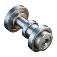 vibrant energetic bohemian Technical illustration of a camshaft. Single-weight stroke, clean lines with Scalable Design. flawless png