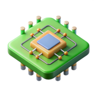iconic bohemian Crisp edges illustration of a circuit board. Flat color, clean lines with Scalable Design. fine detail png