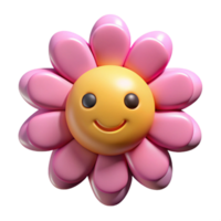 exquisite standout Smiling flower with five rounded petals. Crisp edges, symmetrical design, flat color with Scalable Design. png