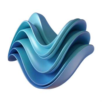 elegant melankolisk trogen abstrakt Vinka form med rena rader och knaprig kanter. platt Färg, med skalbar design. äkta png