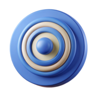 nostalgic extraordinary Circular badge with concentric circles. Geometric, symmetrical, clean lines with Scalable Design. crisp png