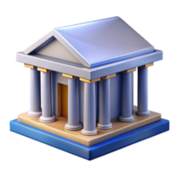 hypnotic harmonious renaissance Geometric rendering of a building. Symmetrical, crisp edges with Scalable Design. handcrafted png