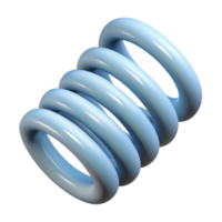 nostalgic immaculate Scalable technical drawing of a spring. Single-weight stroke, minimal with Scalable Design. high resolution png