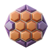 memorable industrial Geometric, scalable pattern of hexagons. Crisp edges, single-weight stroke with Scalable Design. top-tier png
