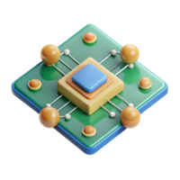 tranquil glorious Diagram of a circuit board with geometric shapes. Scalable, crisp edges, flat color with Scalable Design. 4K png