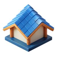 striking exceptional Blueprint of a roof section. Clean lines, flat color, with Scalable Design. png