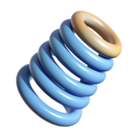 striking joyful victorian Technical illustration of a spring. Scalable, minimal, single-weight stroke with Scalable Design. perfect clarity png