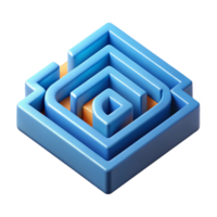 magnificent nostalgic creative Clean lines forming an abstract, geometric maze. Flat color, minimal design with Scalable Design. crisp png