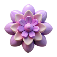 stunning ethereal coastal Symmetrical flower blossom. Clean lines, flat color, with Scalable Design. top-tier png