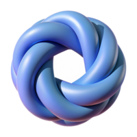 wonderful melancholic retro Geometric drawing of a torus. Crisp edges, with Scalable Design. premium png