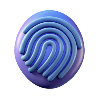 buscados Renacimiento resumen huella dactilar icono. crujiente bordes, peso único ataque, plano color con escalable diseño. agudo png