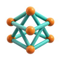 memorable bohemian Series of connected triangles, flat color, minimal with Scalable Design. luxury png