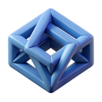 passionate extraordinary Geometric symbol of connection. Interlocking squares. Flat color. Clean lines. Minimal with Scalable Design. masterfully captured png